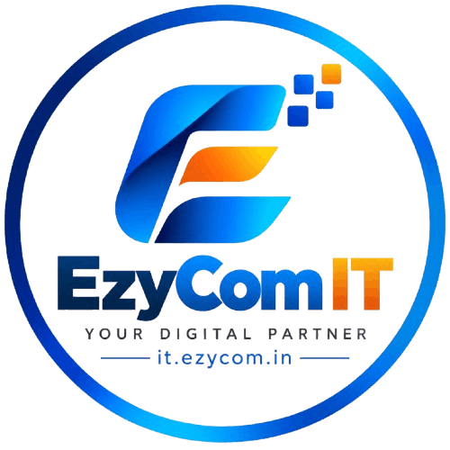 EzyCom IT Round Emblem